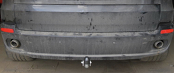 Фаркоп оцинкованный Galia B017A для BMW X5 2007-2013, 2013-2018, BMW X6 2014-(паспорт и сертификат в комплекте)(без электрики)