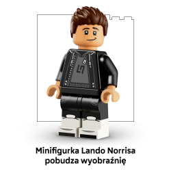 Конструктор LEGO Editions Sports 43023 Шлем Лэндо Норриса McLaren F1 Team — фото 6