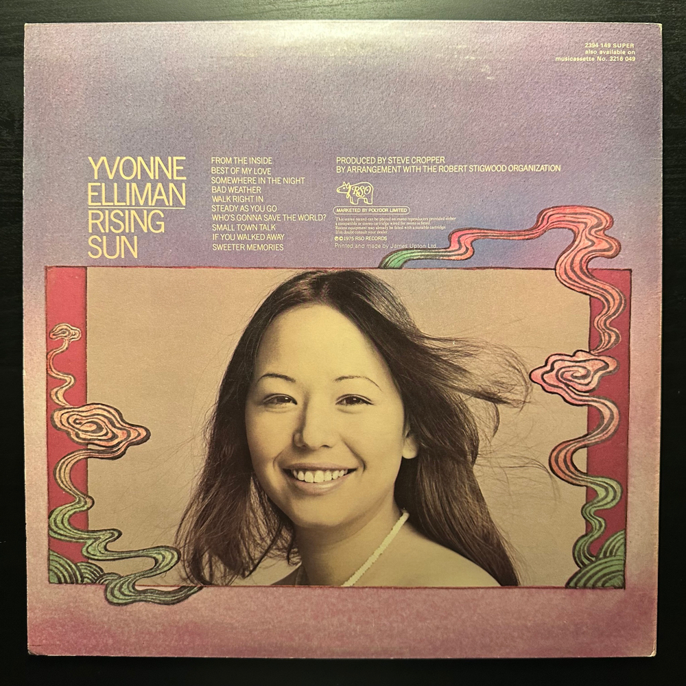 Yvonne Elliman - Rising Sun (Англия 1975г.)