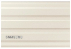 Внешний накопитель SSD 1Tb Samsung T7 Shield ( MU-PE1T0K/WW ) USB 3.2 Type C Бежевый