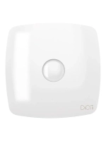 Вентилятор накладной RIO D100 обратный клапан