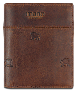 Бумажник коричневый из натуральной кожи "Don Leon" MANO 1919 M191920441