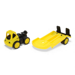 Пластмассовая игрушечная машина Toy Bibib "Эвакуатор маленький" желтый (35*12*10 см) сетка