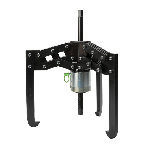 Hydraulically-assisted heavy duty jaw puller without hydraulic pump TMHP 50/140X