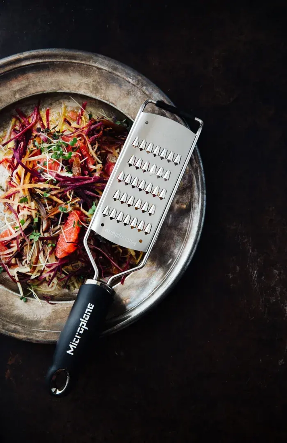 Microplane Терка Жюльен Gourmet черная