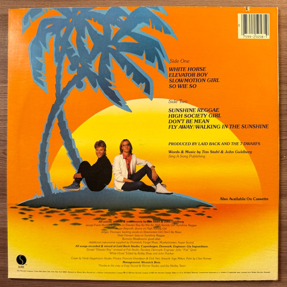 Laid Back ‎– ...Keep Smiling (США 1984г.)