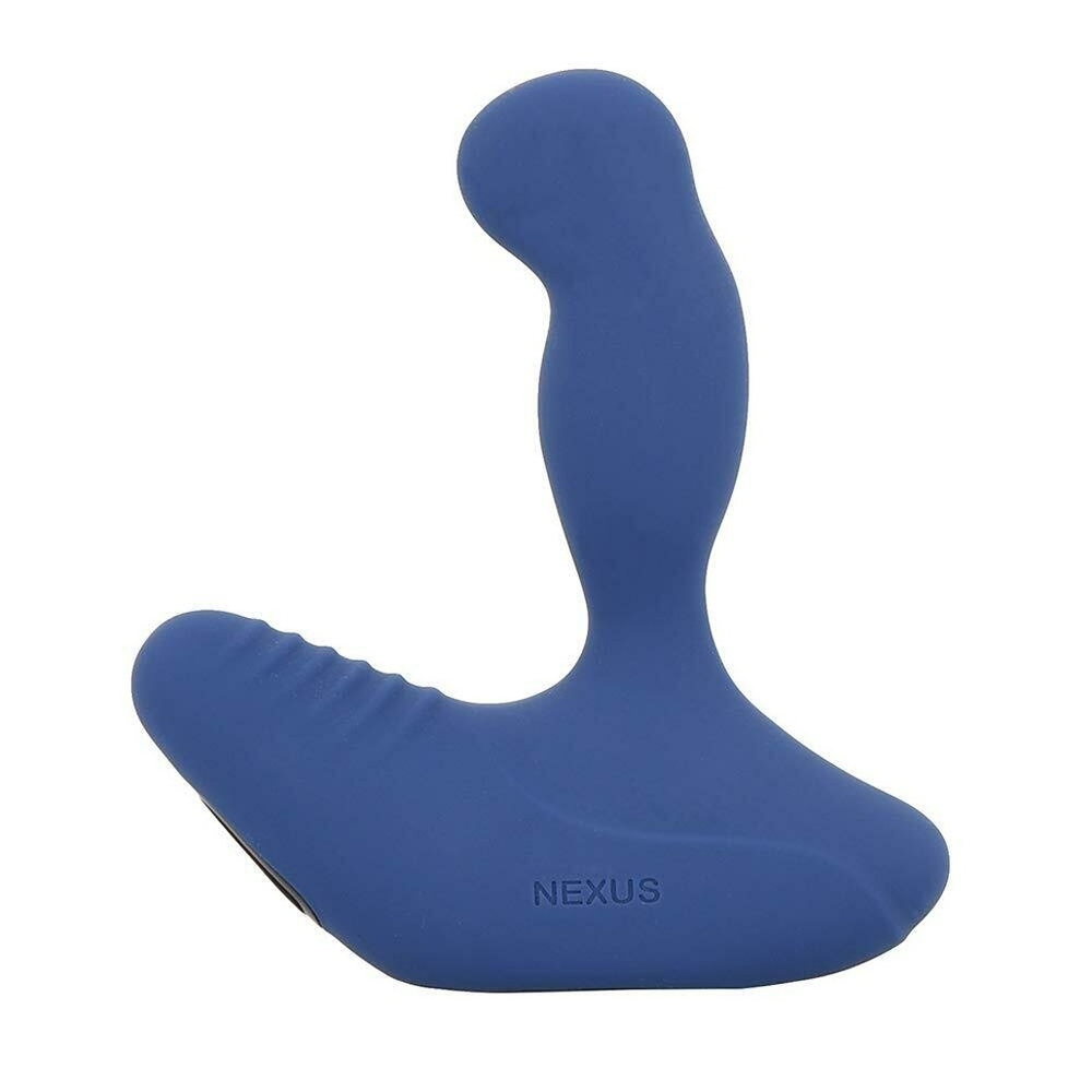 Синий вибромассажер простаты NEXUS REVO 2.0 с вращающейся головкой (Цвет: синий)