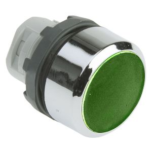 Кнопка MP1-20G  1SFA611100R2002  ABB  зеленая. без подсветки. без фиксации  (только корпус)