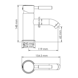 Gollach 3305 Смеситель для умывальника