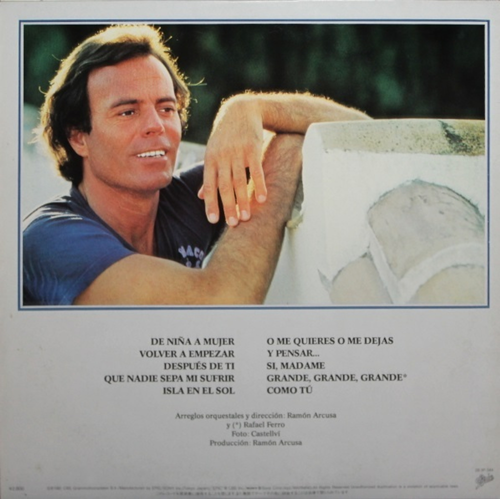 Julio Iglesias / De Niña A Mujer (LP)