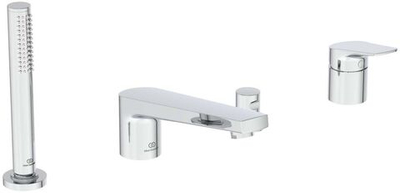 La Dolce Vita Набортный смеситель для ванны/душа под 4 отверстия