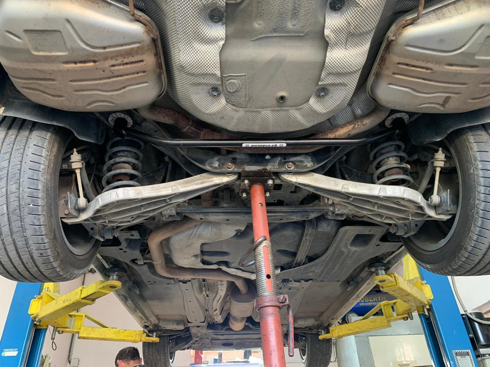 Усилитель заднего подрамника (сзадии) Volvo S80 2 и Volvo XC70 3 (ПОД ЗАКАЗ)