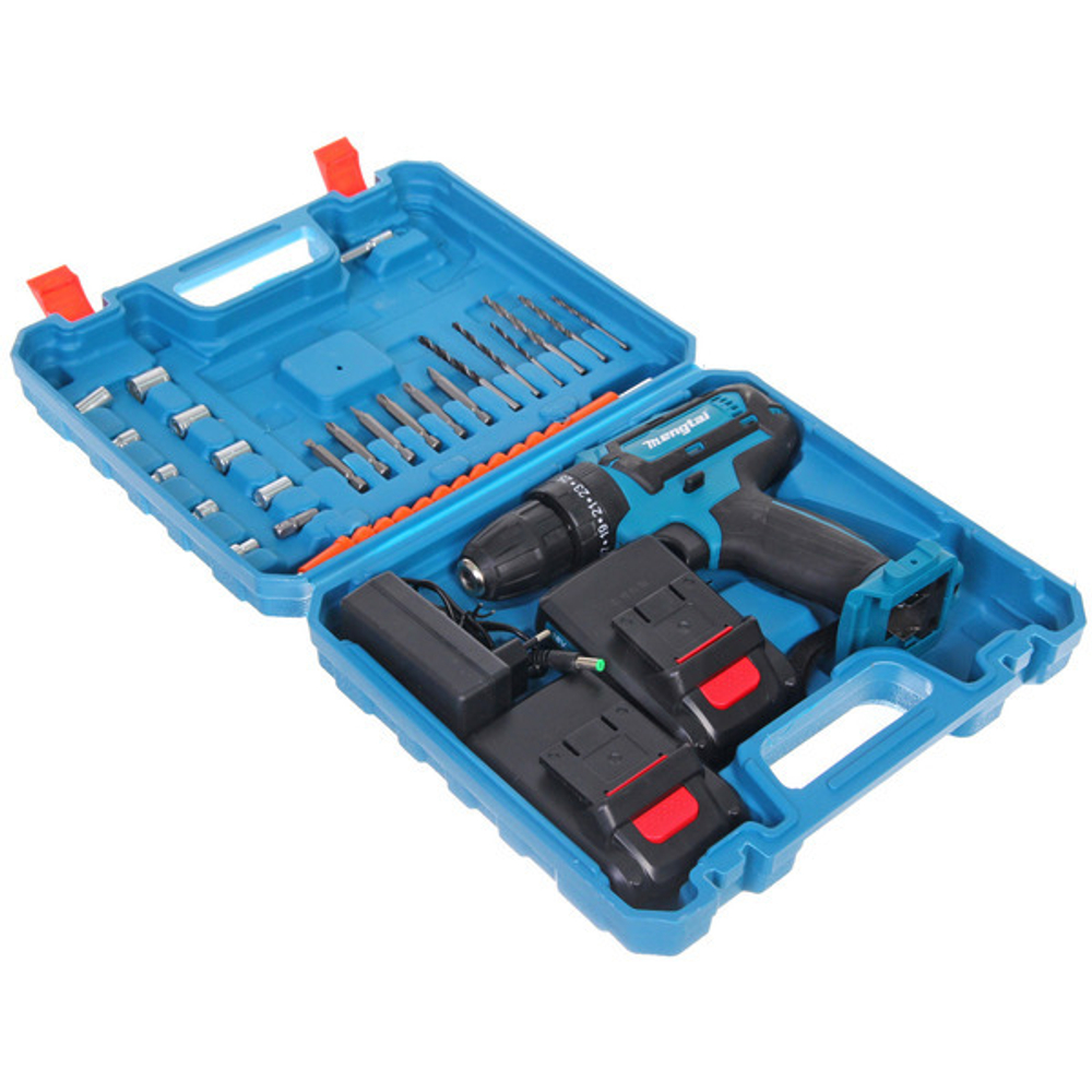 Шуруповерт аккумуляторный (24В, 2,0Ач Li-ion аккум. 2шт, ЗУ) MGT-9K