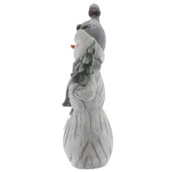 GAEM Фигурка декоративная "Снеговик" с подсветкой (АААх3, н/п), L24 W15 H53 см, 2в.