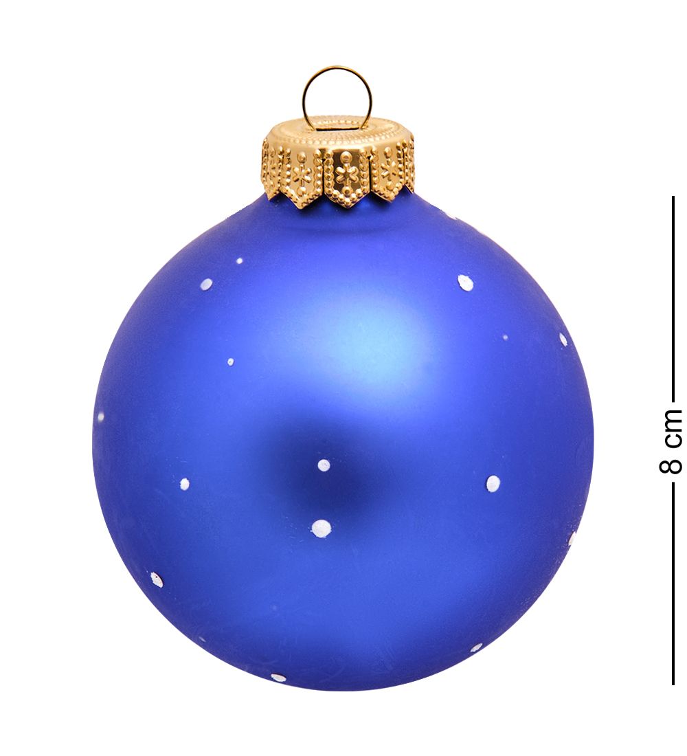 НФШ-1349/2 Ел. украшение Шар «Снеговик с тигренком» 80 мм