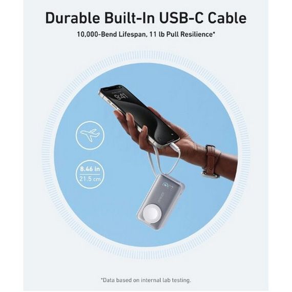 Внешний аккумулятор Anker Powercore Nano 10000mAh 35W (A1657H21) White