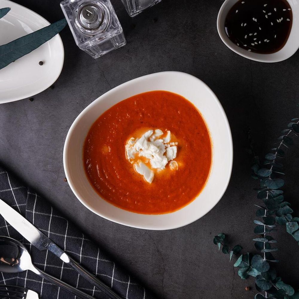 Салатник 650 мл 18*17 см h6,5 см White Island By Bone Innovation [6]