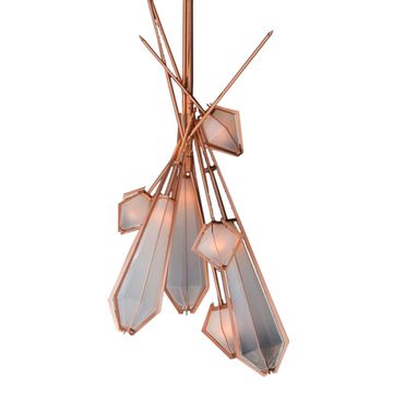 The Harlow Dried Flowers Chandelier by Gabriel Scott