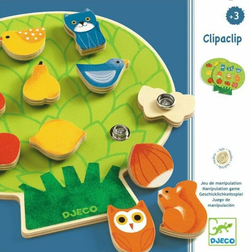 Детская развивающая игра шнуровка Clipaclip марки DJECO