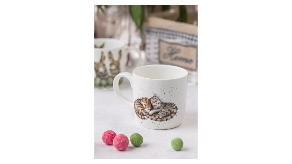 Кружка 310мл Royal Worcester Забавная фауна Коты
