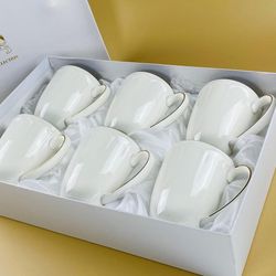 Lenardi 305-103 Набор из 6 кружек 400 мл в под.уп.(х6)Фарфор