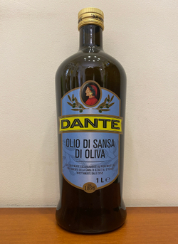 Оливковое масло DANTE di Sansa di Oliva (Pomace) 1 л рафинированное Италия