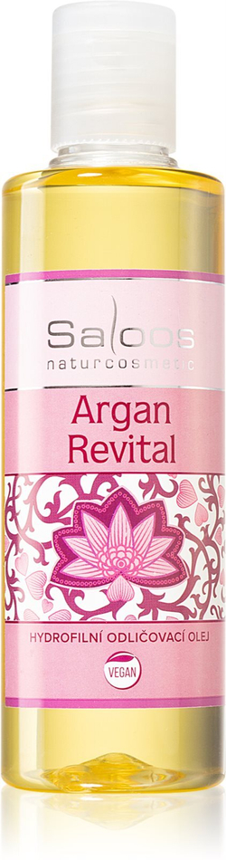 Saloos Make-up Removal Oil Argan Revital - масло для снятия макияжа /   200  ml  / GTIN 8595666005596