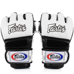Перчатки MMA FAIRTEX FGV17 White/Black