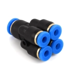 Серия PXY Фитинги Y-образные цанговые / самозажимные SNS pneumatic