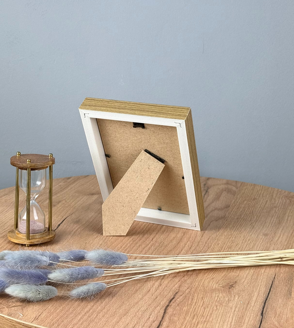 Фоторамка 10х15 см, коричневая, арт. 1015.747806