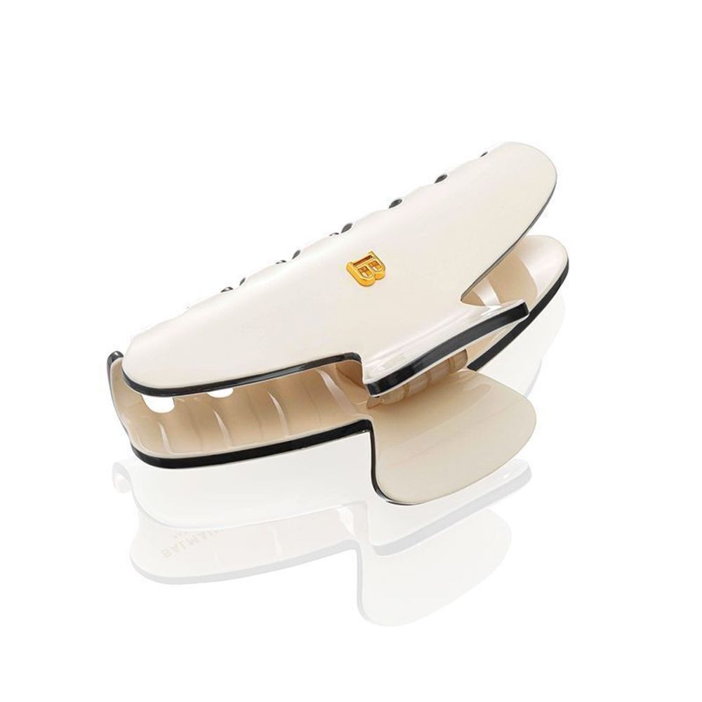 Balmain Hair Couture Сумка пляжная (Заколка-краб бело-черная размер M, Дымка 50 мл)