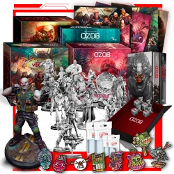 Ozob: A Cyberpunk Board Game - настольная игра