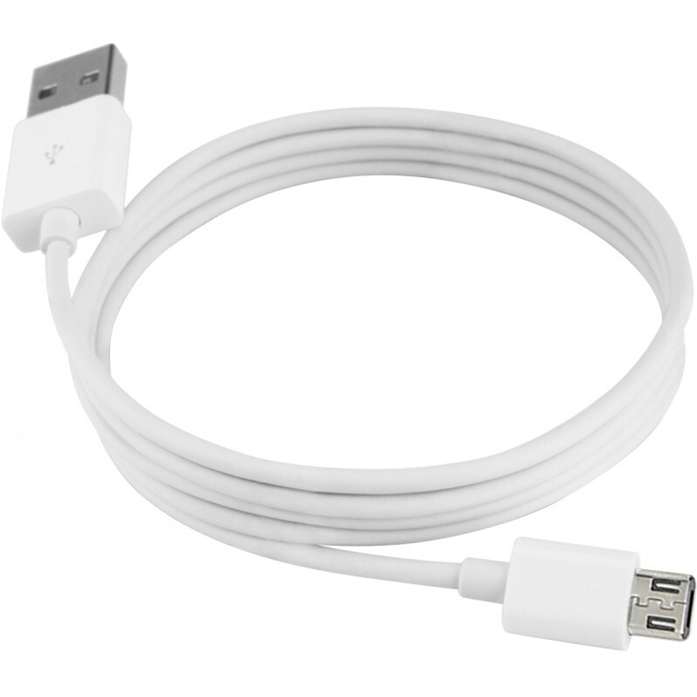 Кабель USB - Micro (белый) 3м