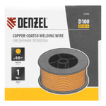 Омедненная проволока ER70S-6, диам. 0,8 мм, 1 кг, диам. катушки D100 Denzel