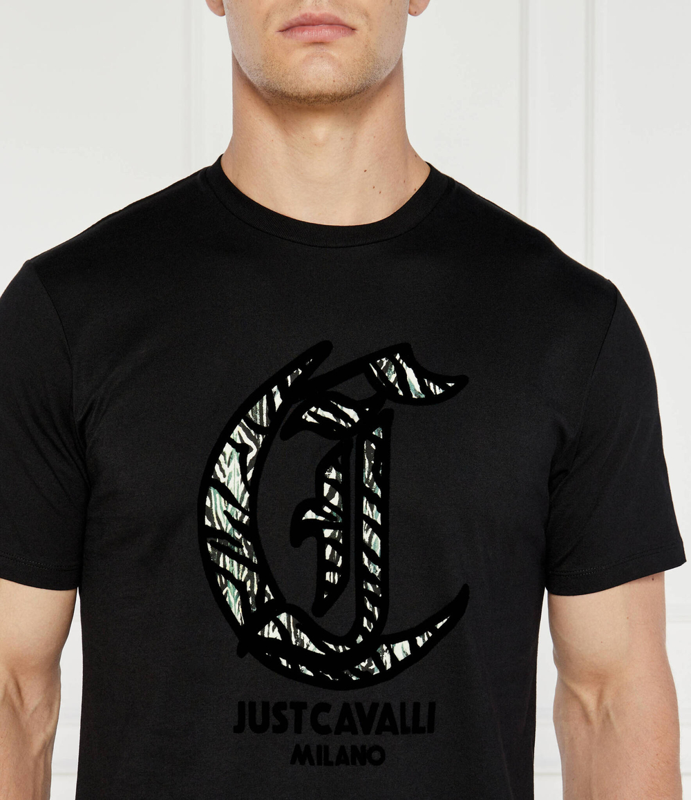Футболка Just Cavalli - черный(77OAHE26CJ110)