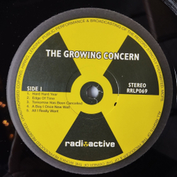 Винтажная виниловая пластинка LP The Growing Concern (UK 2004)