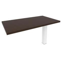 First Брифинг-приставка KB-5 Венге Цаво/Металл Белый 1300*700*765