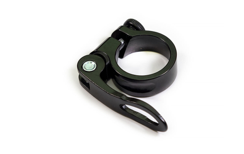 Хомут подседельный TRIX JB-KC007, ?25.4мм с эксцентриком, алюминиевый, черный