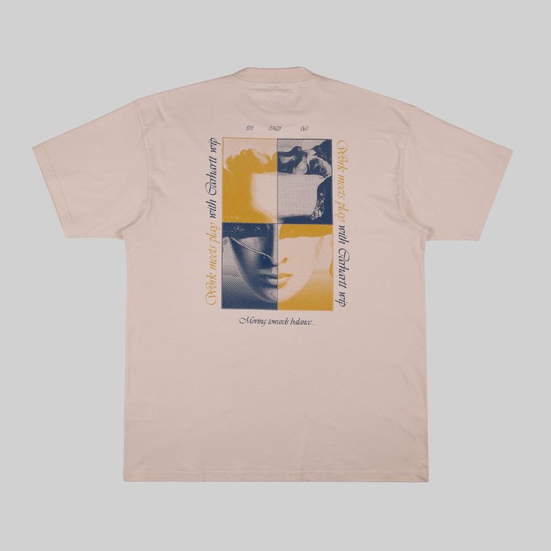 Футболка мужская Carhartt WIP Work & Play артикул:I033264_tonic - купить в магазине Дайс