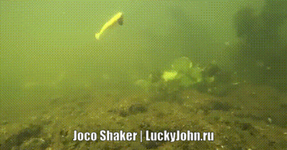 Мягкая приманка Lucky John Joko Shaker 4.5' 140303-F03 114мм 3шт Съедобная