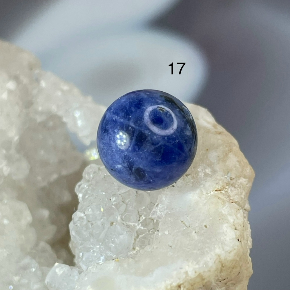 57793 Содалит Бусина 10мм-93