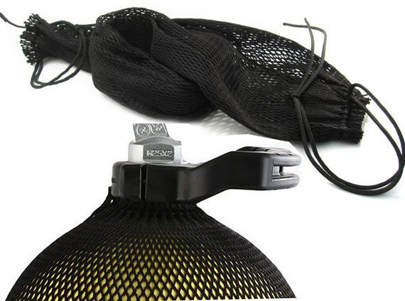 Сетка защитная из нейлона TecLine на баллон D204 мм/15 литров черный