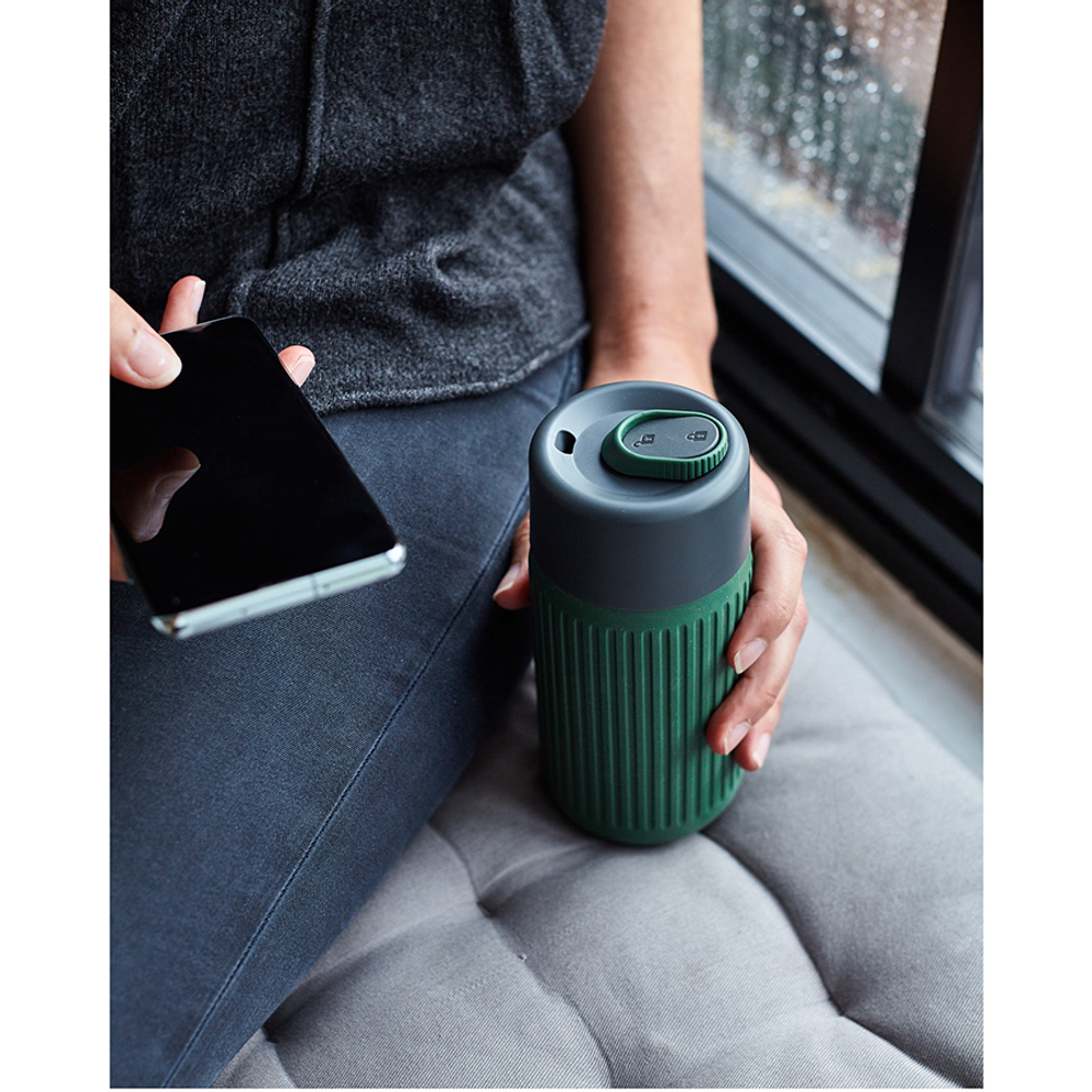 Кружка travel cup, 340 мл, зеленая