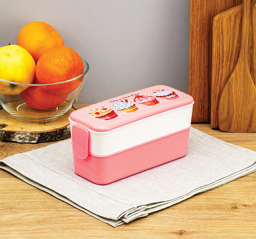 Контейнер для обеда (0,5+0,5л)