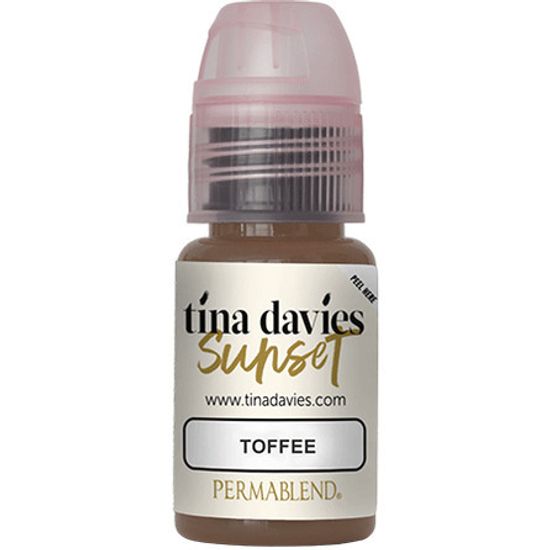 Perma Blend. Пигмент для татуажа бровей "Tina Davis Toffee"