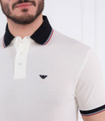 Поло Emporio Armani - кремовый(3R1F70 1JTKZ)