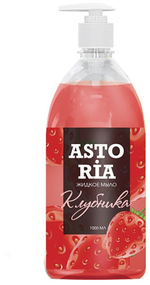 МЫЛО ЖИДКОЕ ASTORIA КЛУБНИКА 1Л