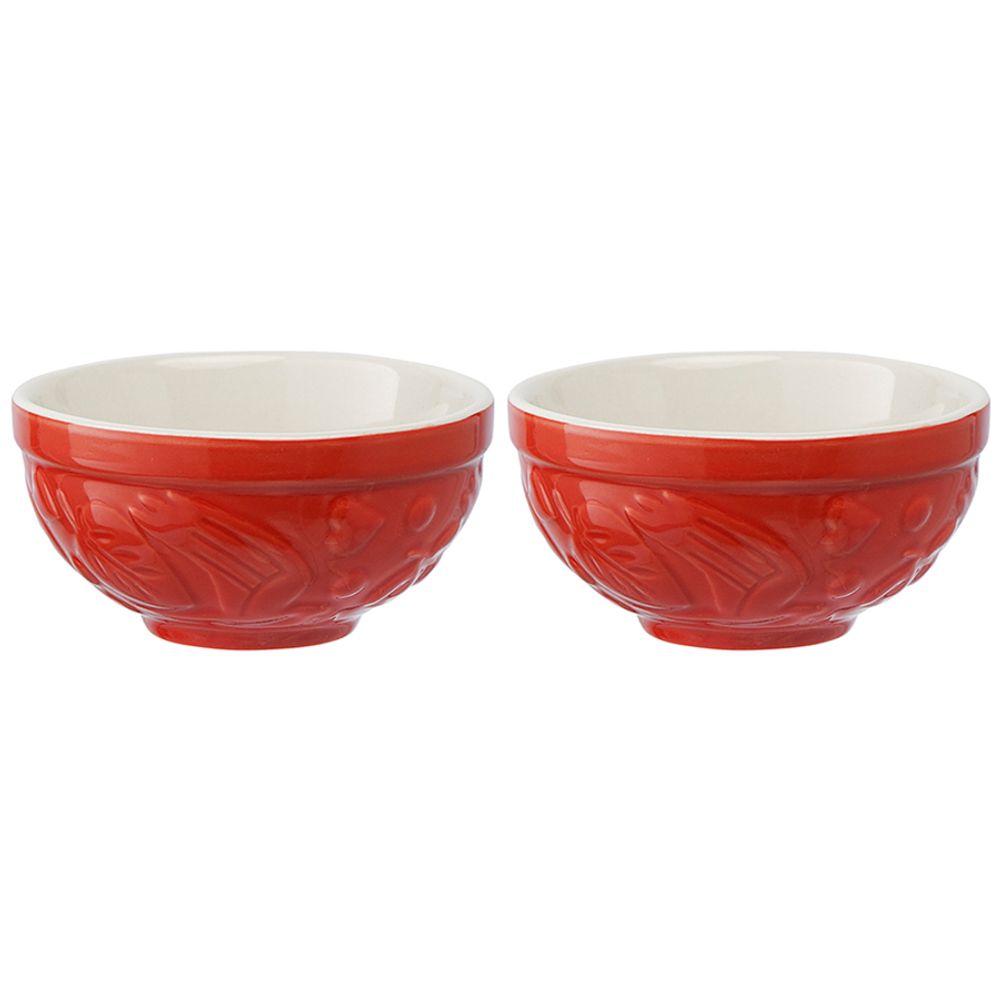 Набор пиал Birds of Paradise, 190 мл, красные, 2 шт.