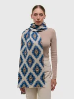 Шарф Idel Тюбетейка молочный