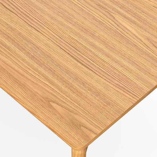 Стол обеденный saga, 75х150 см, ясень